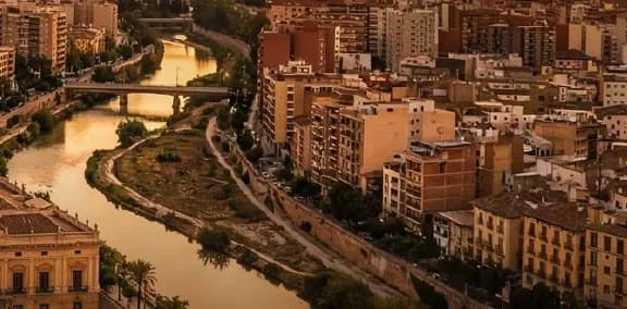 Salzillo, Malecón y Río Segura